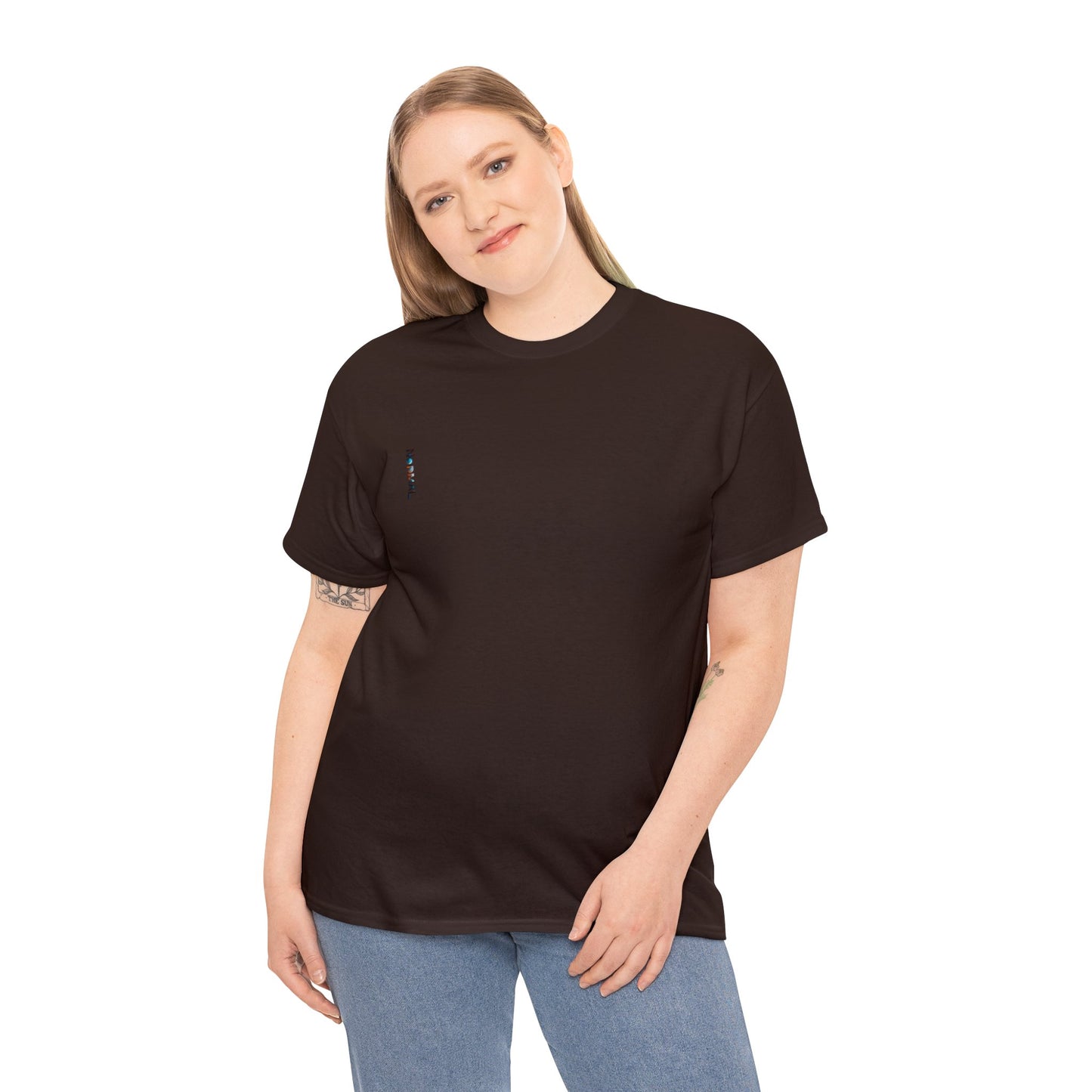 Normales Tragen AI Prints Unisex-T-Shirt aus schwerer Baumwolle