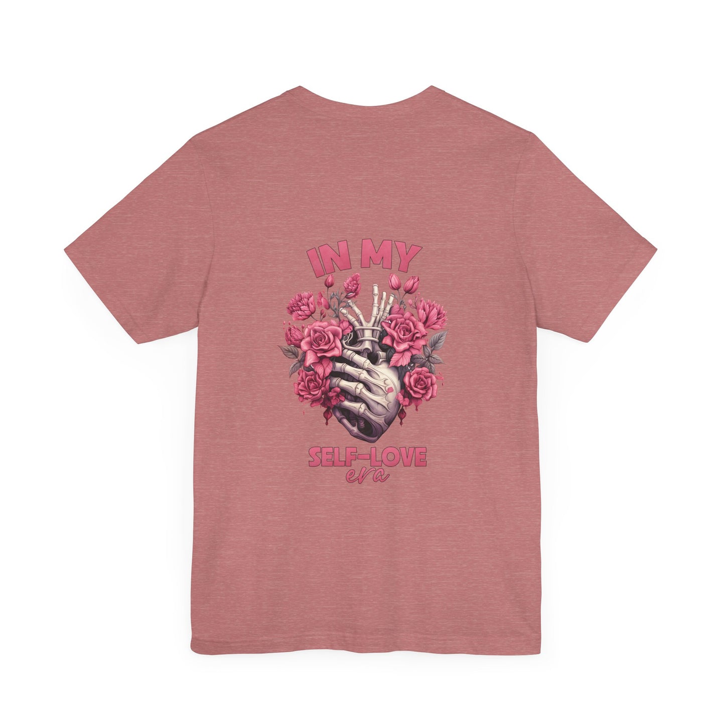 Moody AF front Cherries Self Love skeleton Heart Back