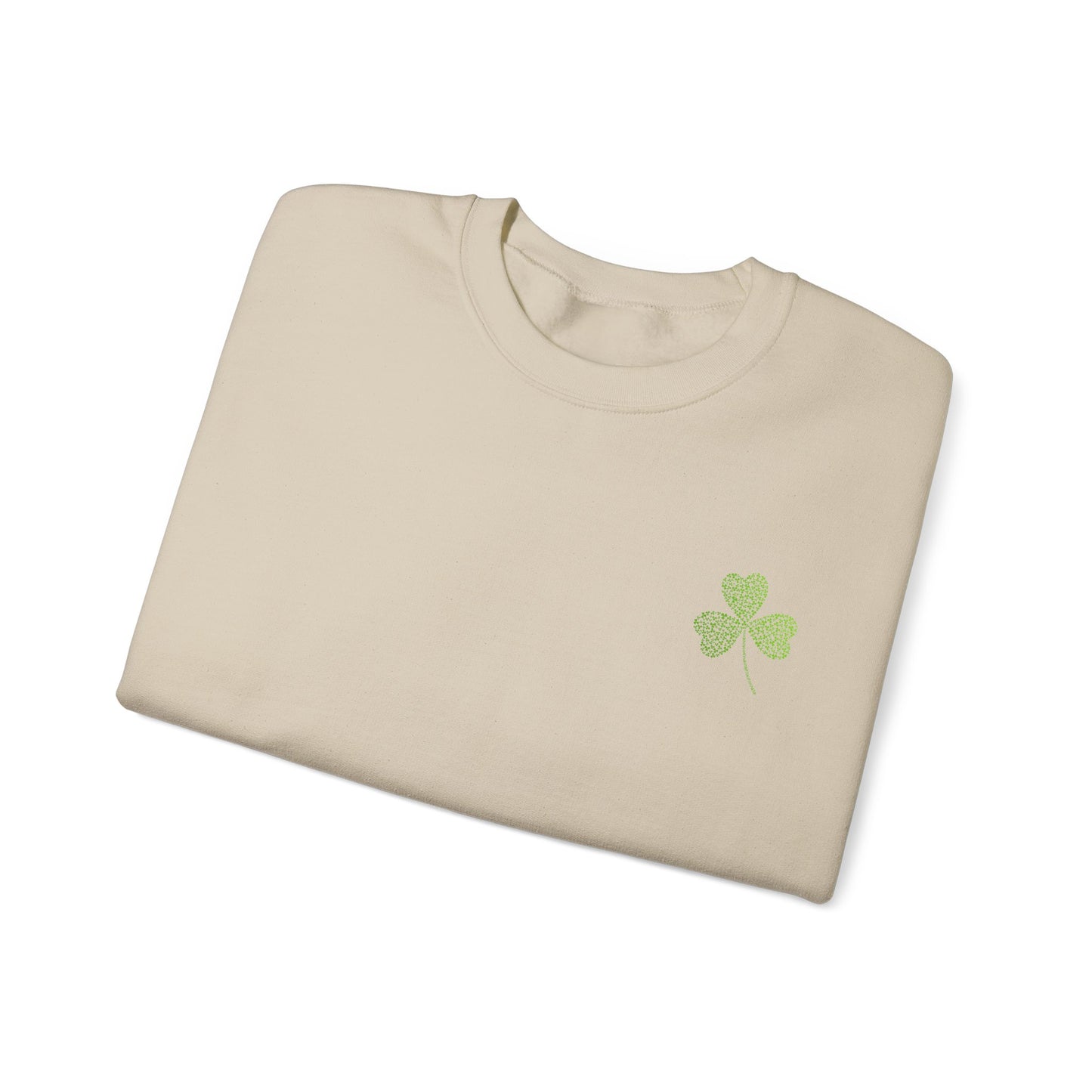 St Patricks Basic CloverUnisex Heavy Blend™ Crewneck Sweatshirt