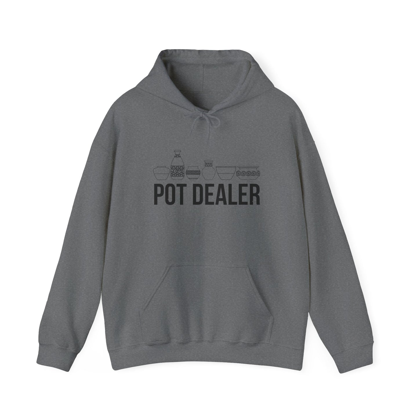 Pot Dealer Hoodie, Ceramic Artist Gift, Funny Pottery Sweatshirt, Clay Lover Present, Art Teacher Pullover, Clay Pot Maker Jacket