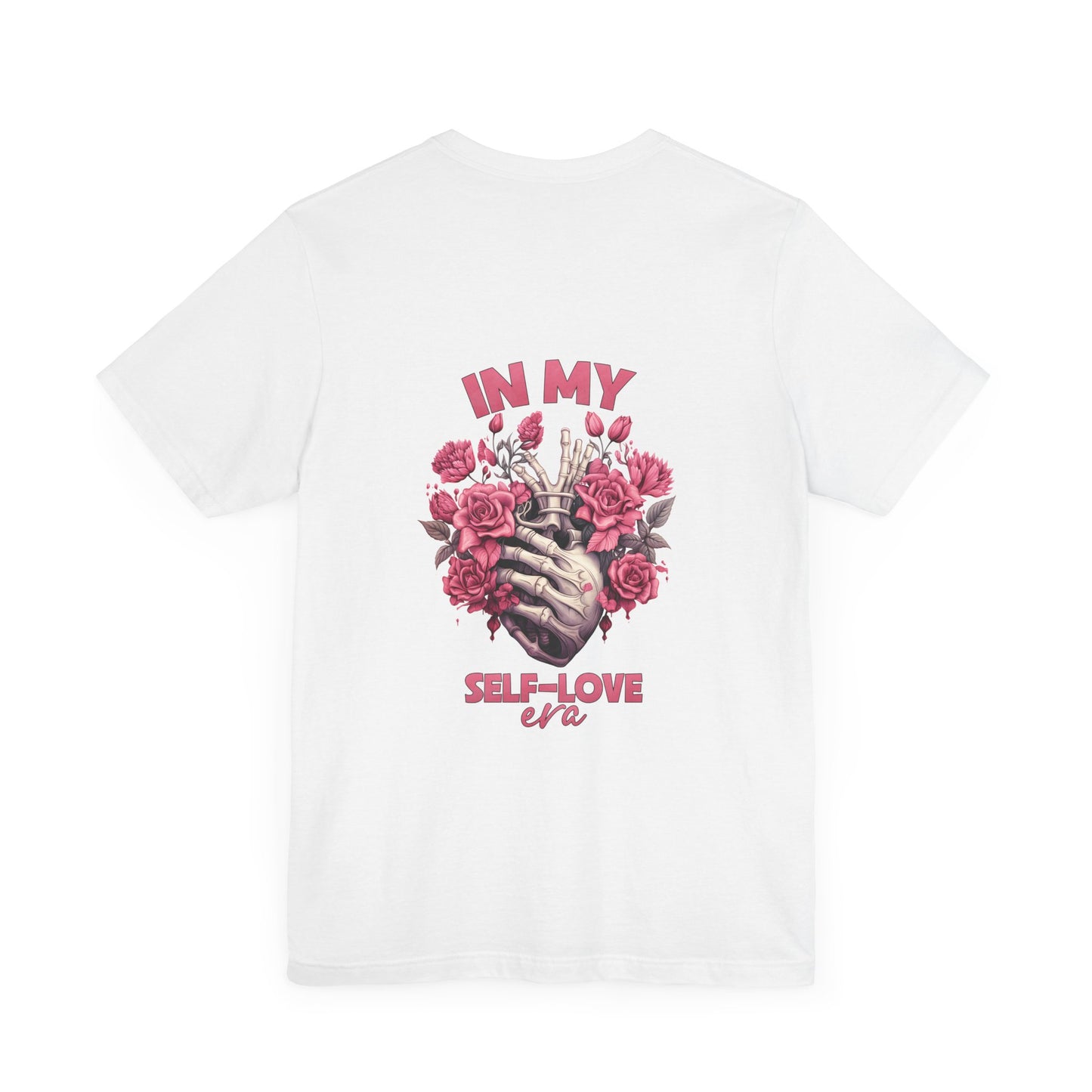 Moody AF front Cherries Self Love skeleton Heart Back
