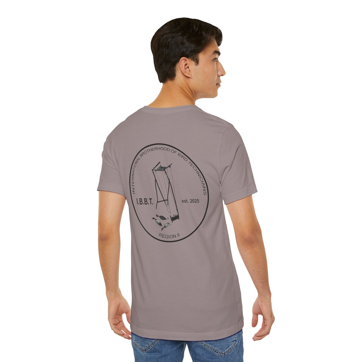 International Brotherhood of Bird Technicians IBBT Region 8 Back Print