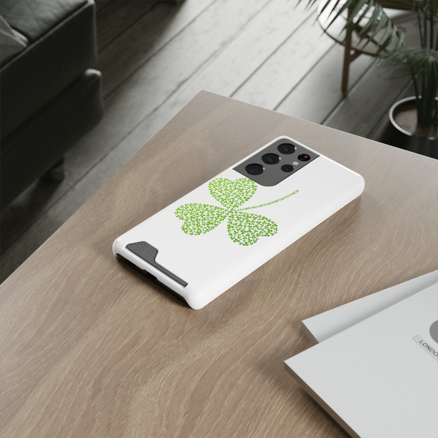 Clover St. Patricks Case With Card Holder