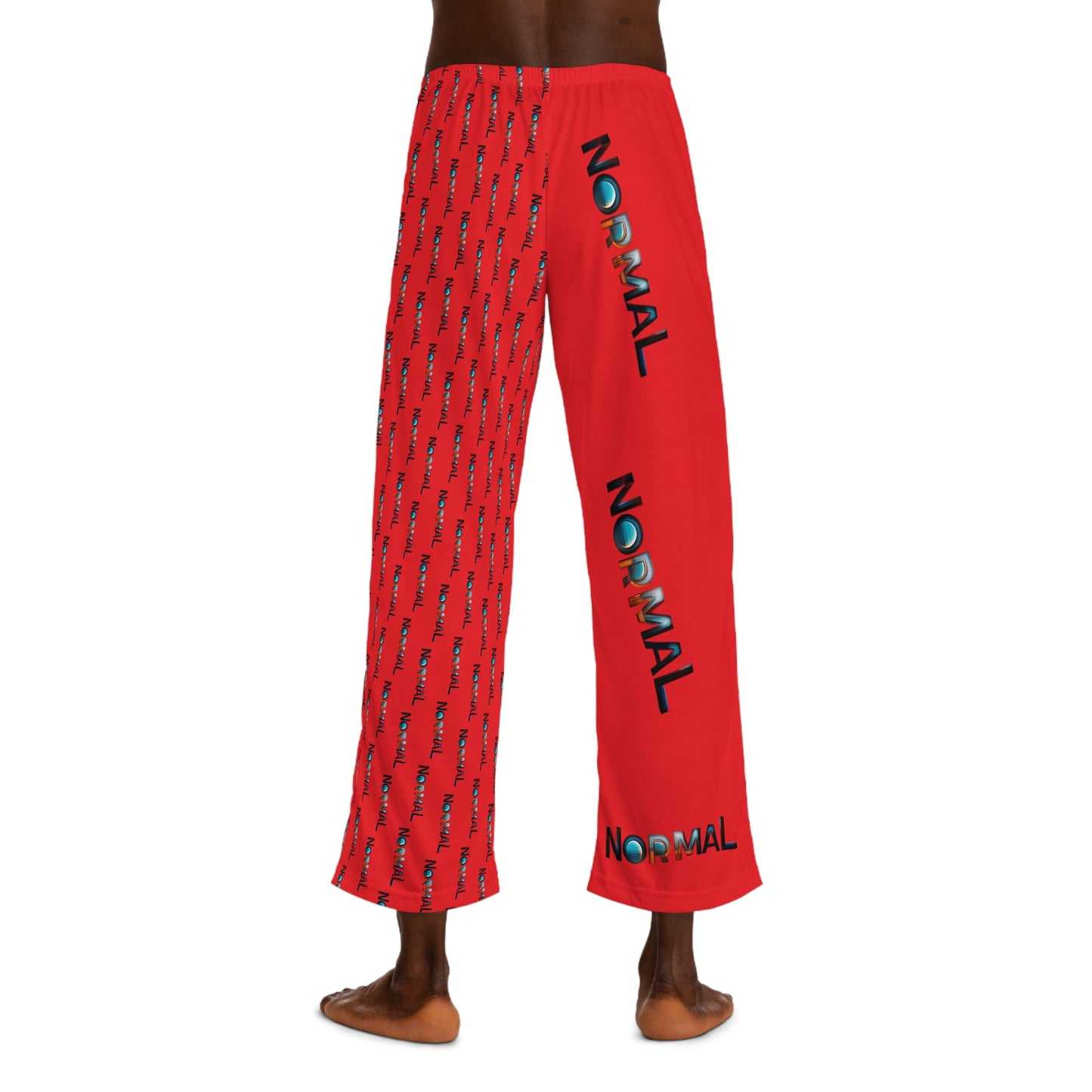 Normal Wear Alt Design Herren-Pyjamahose (AOP)