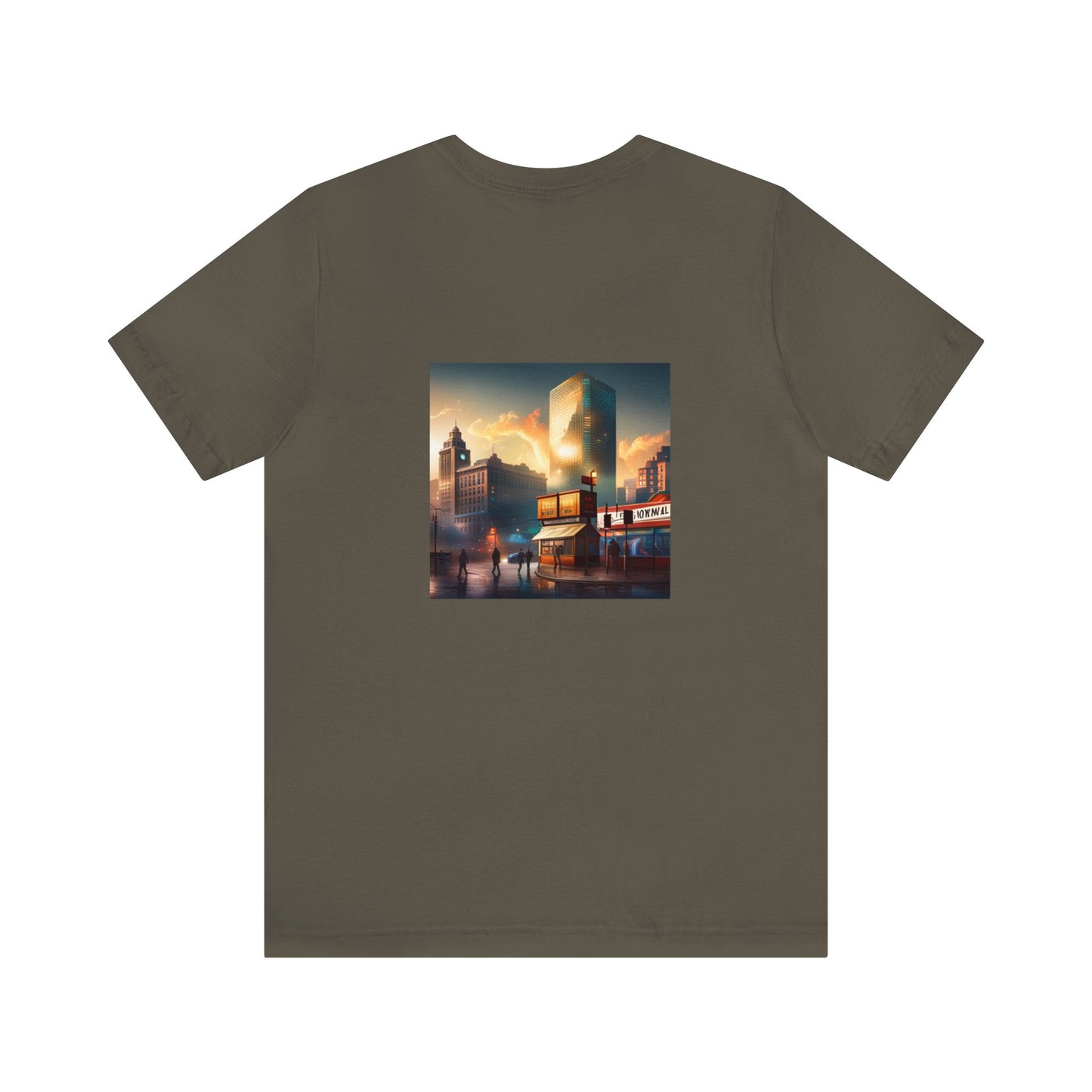 Normal Wear Unisex Jersey Short Sleeve Tee