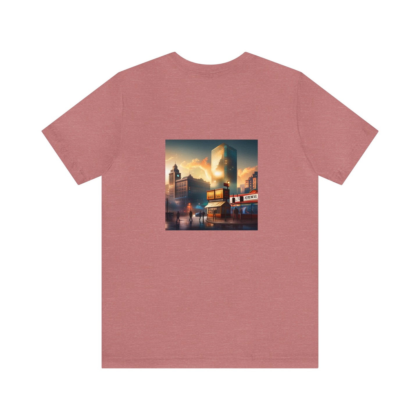 Normal Wear Unisex Jersey Short Sleeve Tee