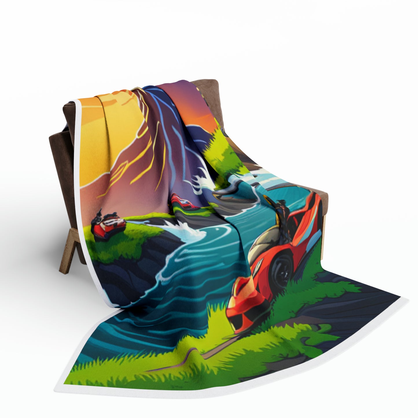 AI fortnite Arctic Fleece Blanket