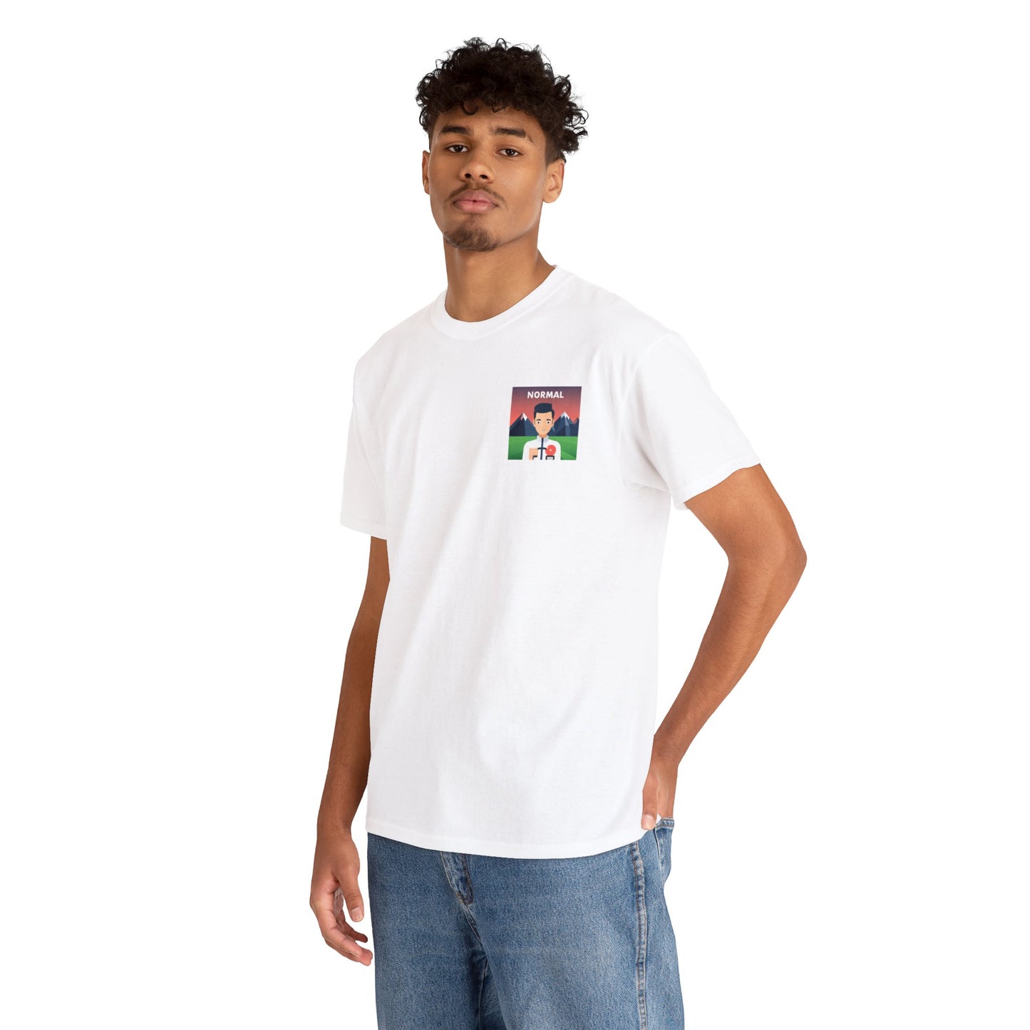 Normal Wear Unisex Heavy Cotton Tee