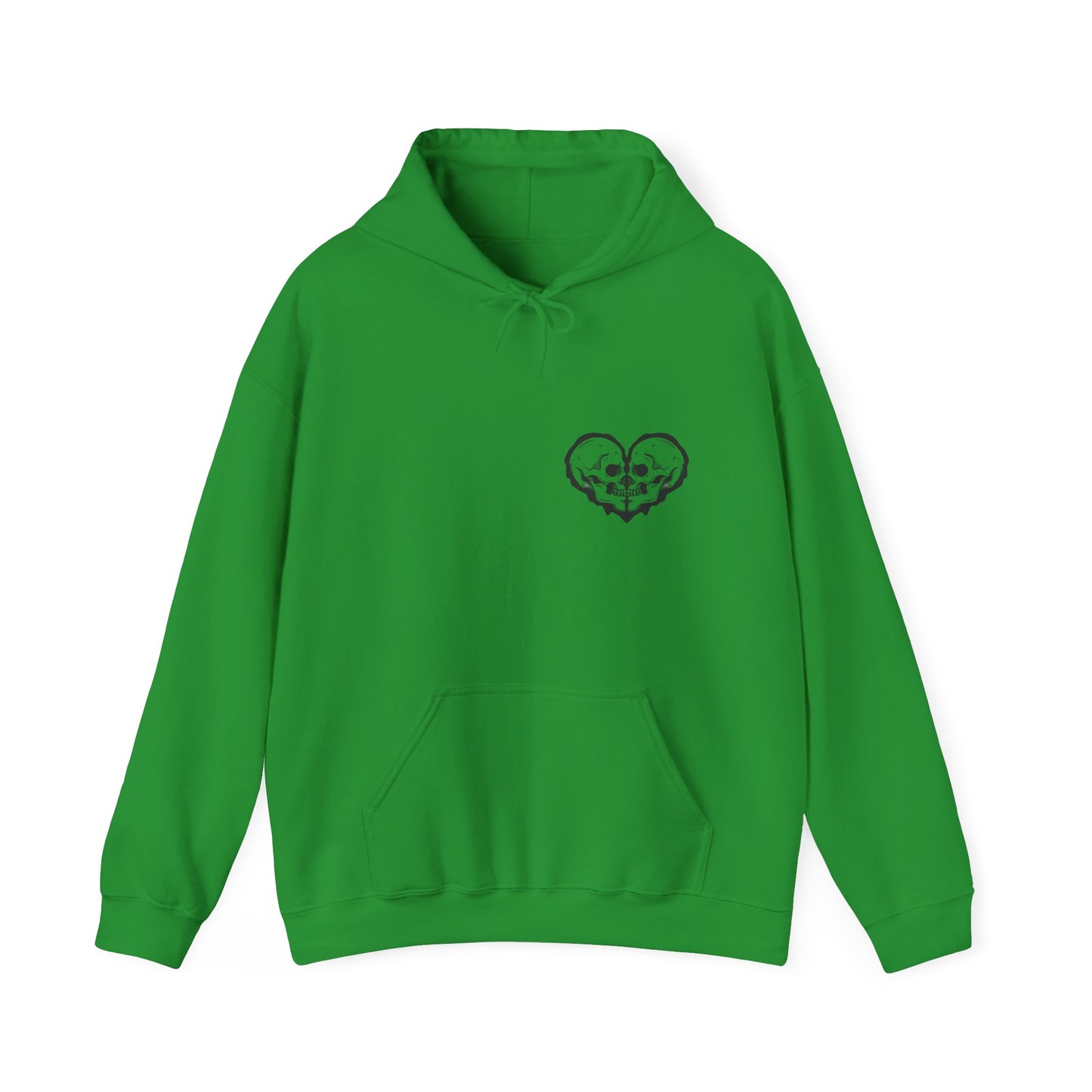 Skeleton Heart Hoodie - if i had feelings they'd be for you