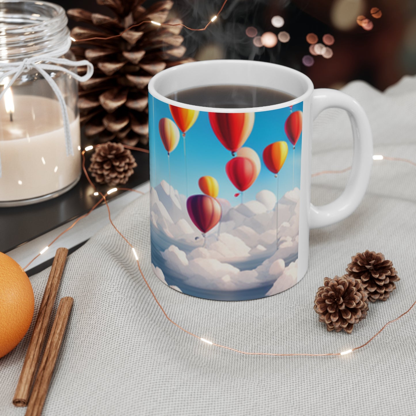 Normal Balloon Ceramic Mug 11oz
