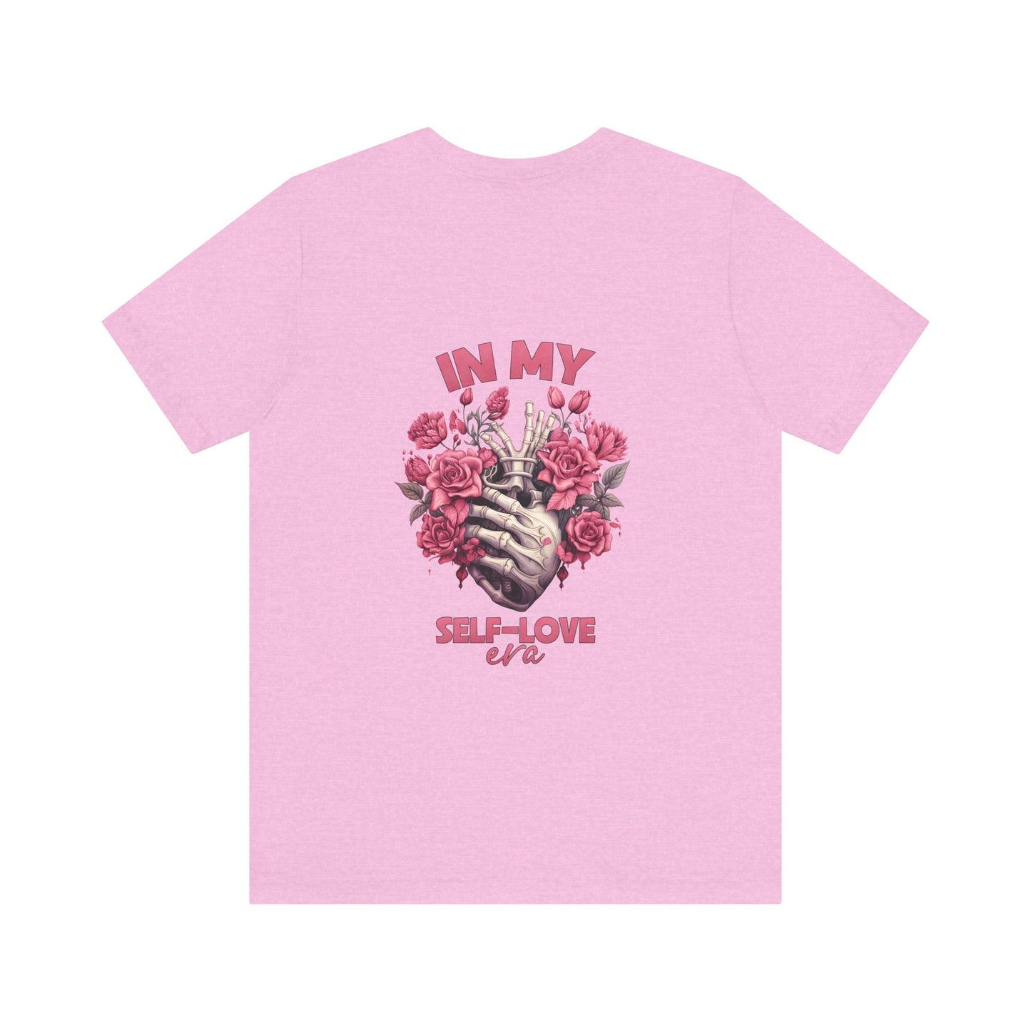 Moody AF front Cherries Self Love skeleton Heart Back