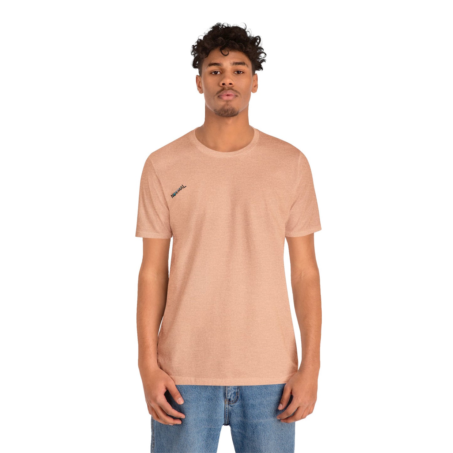 Normal Wear Unisex Jersey Short Sleeve Tee