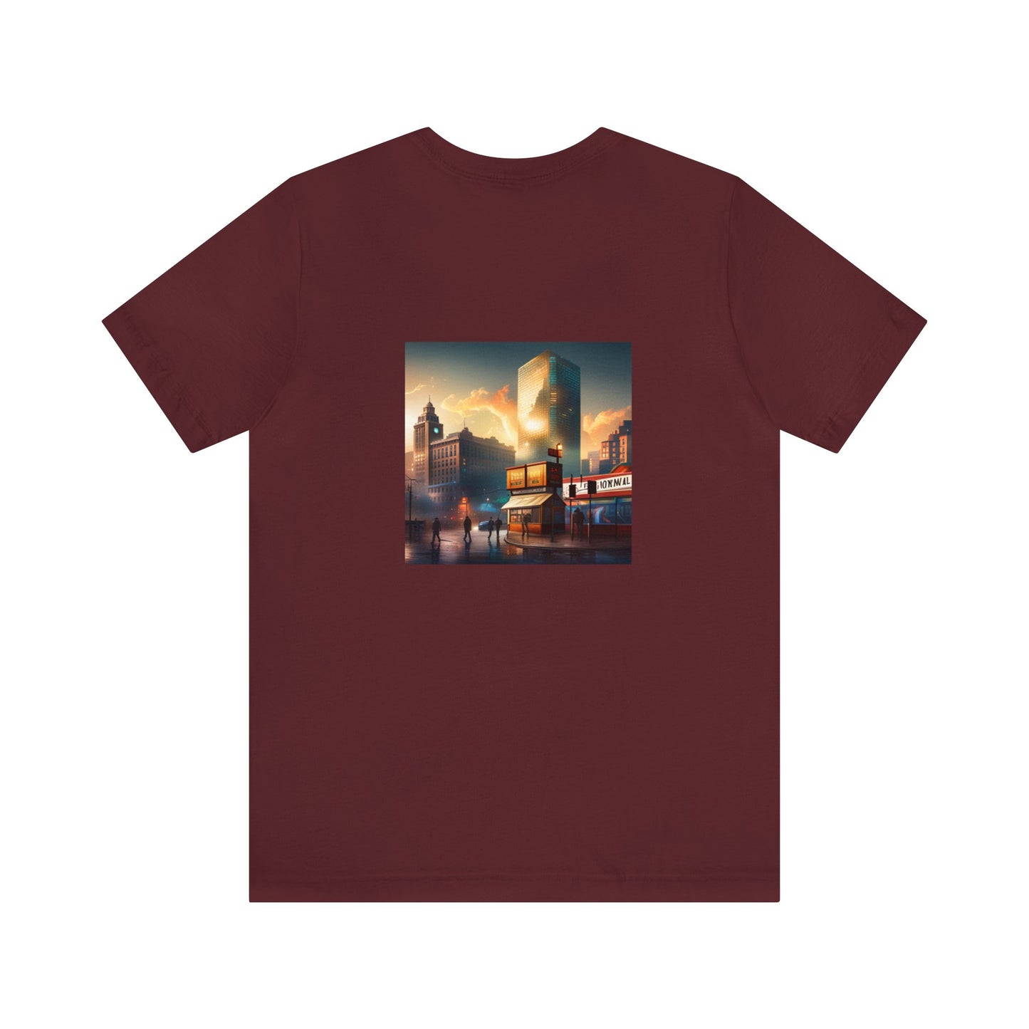 Normal Wear Unisex Jersey Short Sleeve Tee