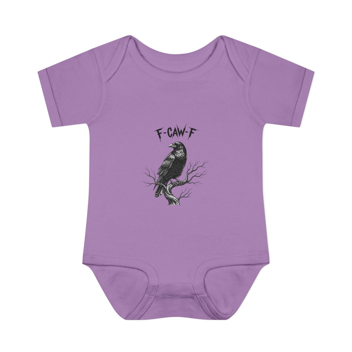 Raven Graphic Baby Bodysuit - Cute Baby Outfit, Funny Baby Gift, Birthday, Halloween, Baby Shower