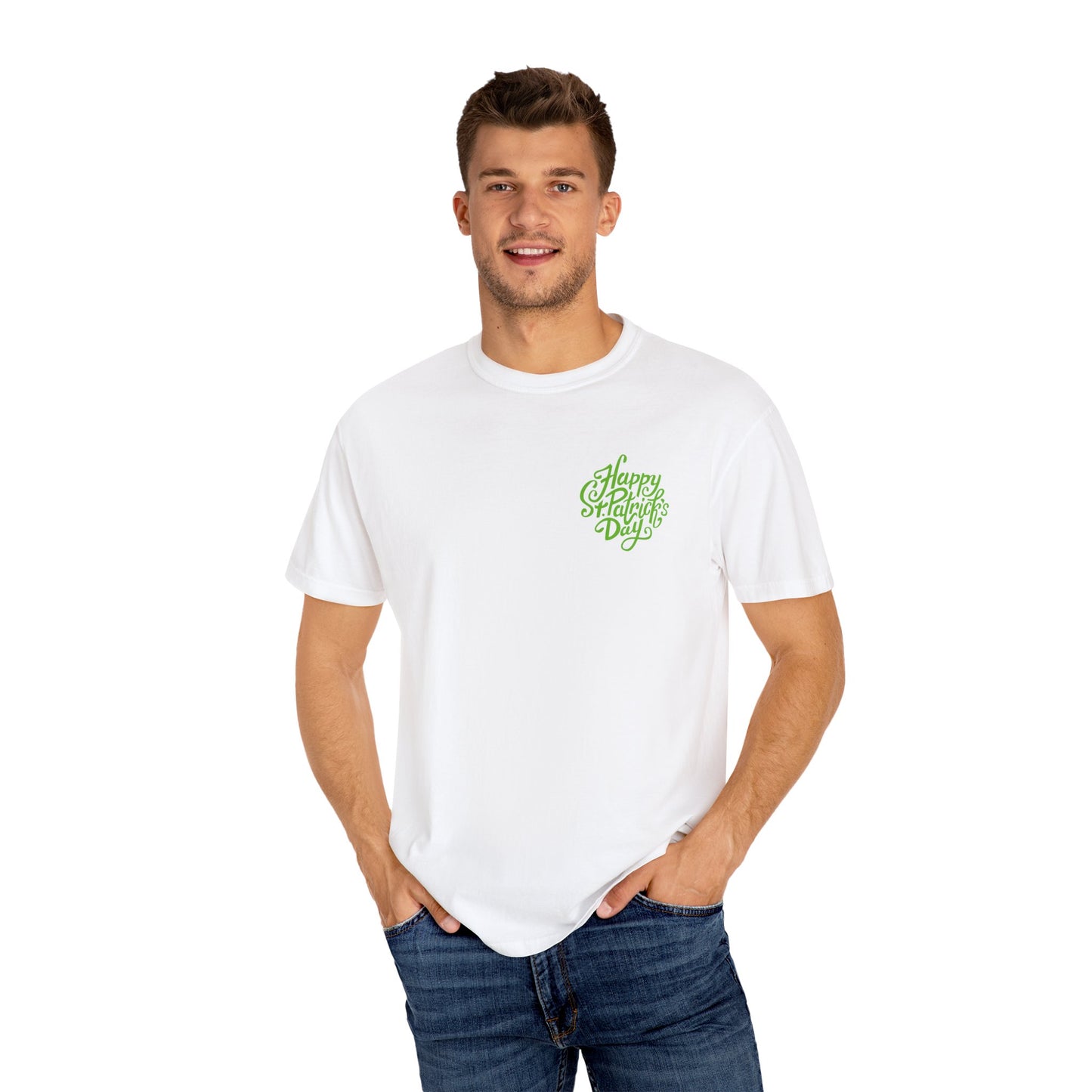 Funny St. Patricks Unisex Garment-Dyed T-shirt