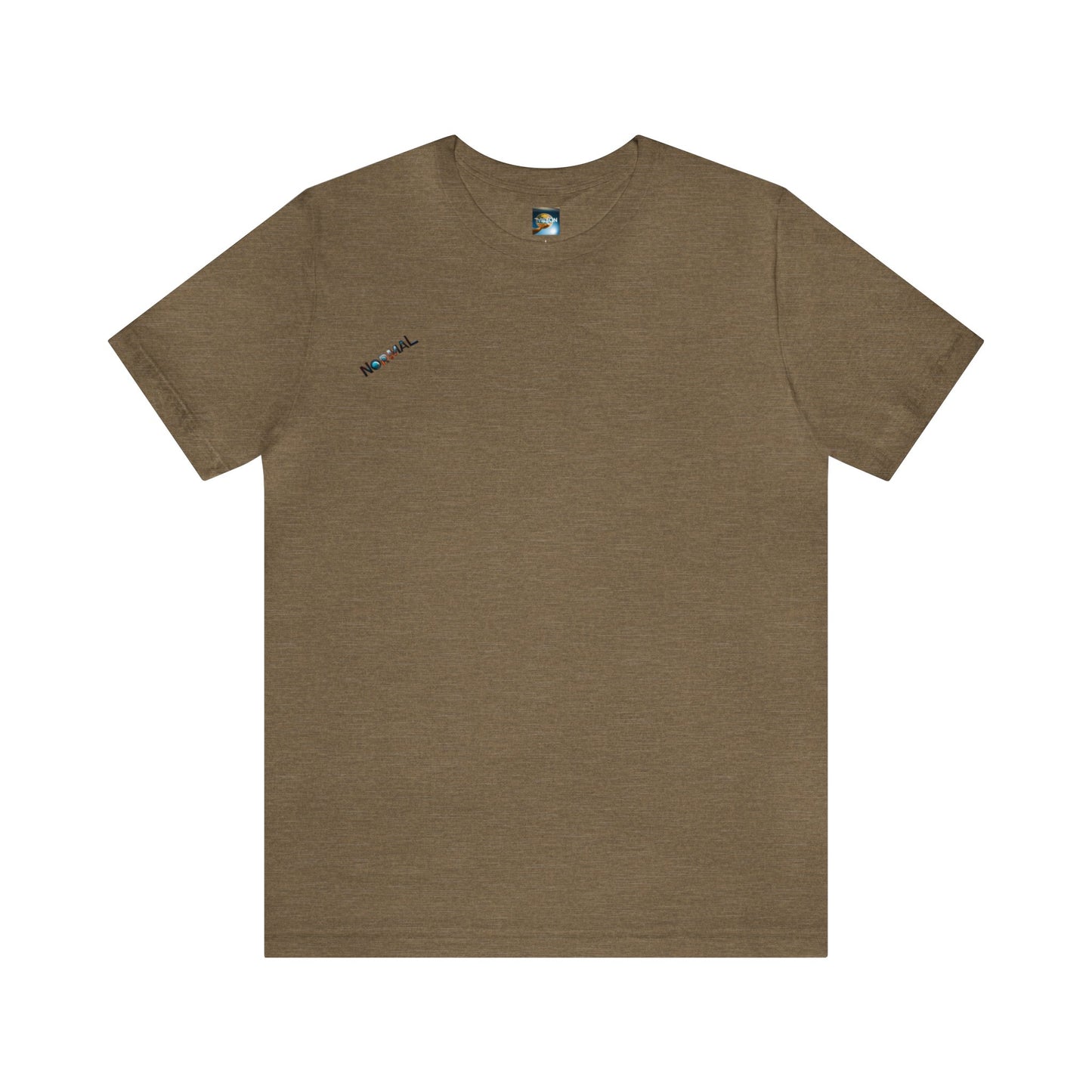 Normal Wear Unisex Jersey Short Sleeve Tee