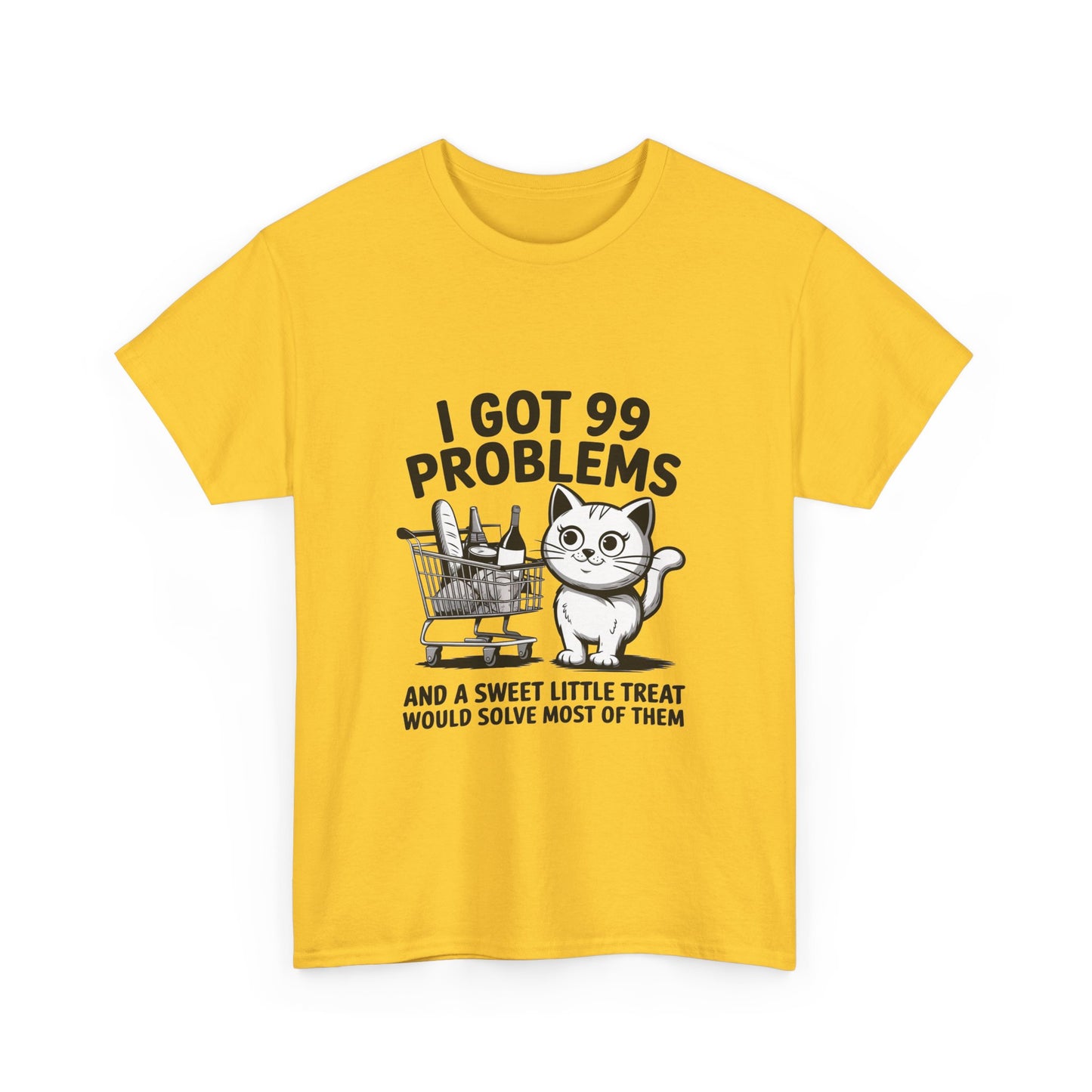 Funny Cat Lover Tee, "I Got 99 Problems" Shirt, Cute Pet Gift, Animal Lover T-Shirt, Ideal for Birthdays, Holidays