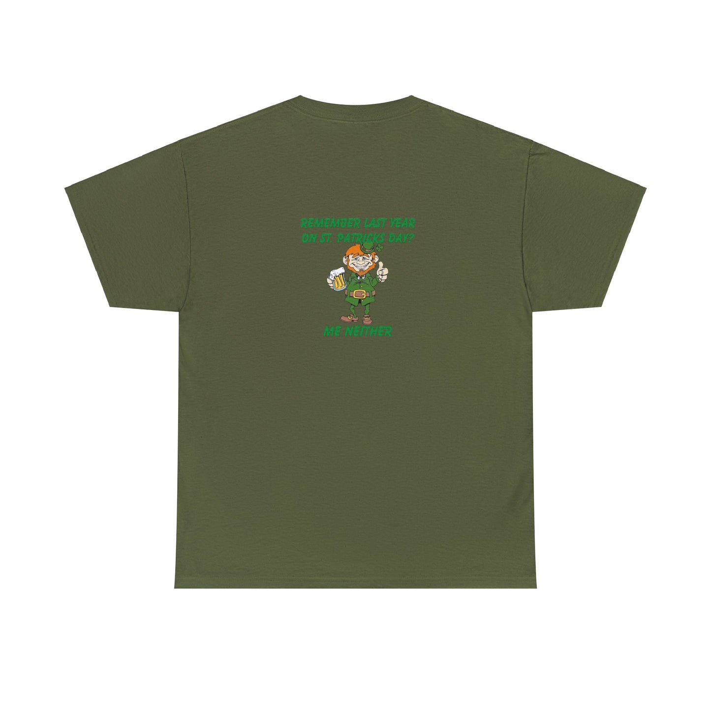 Funny St Patricks Day Unisex Heavy Cotton Tee