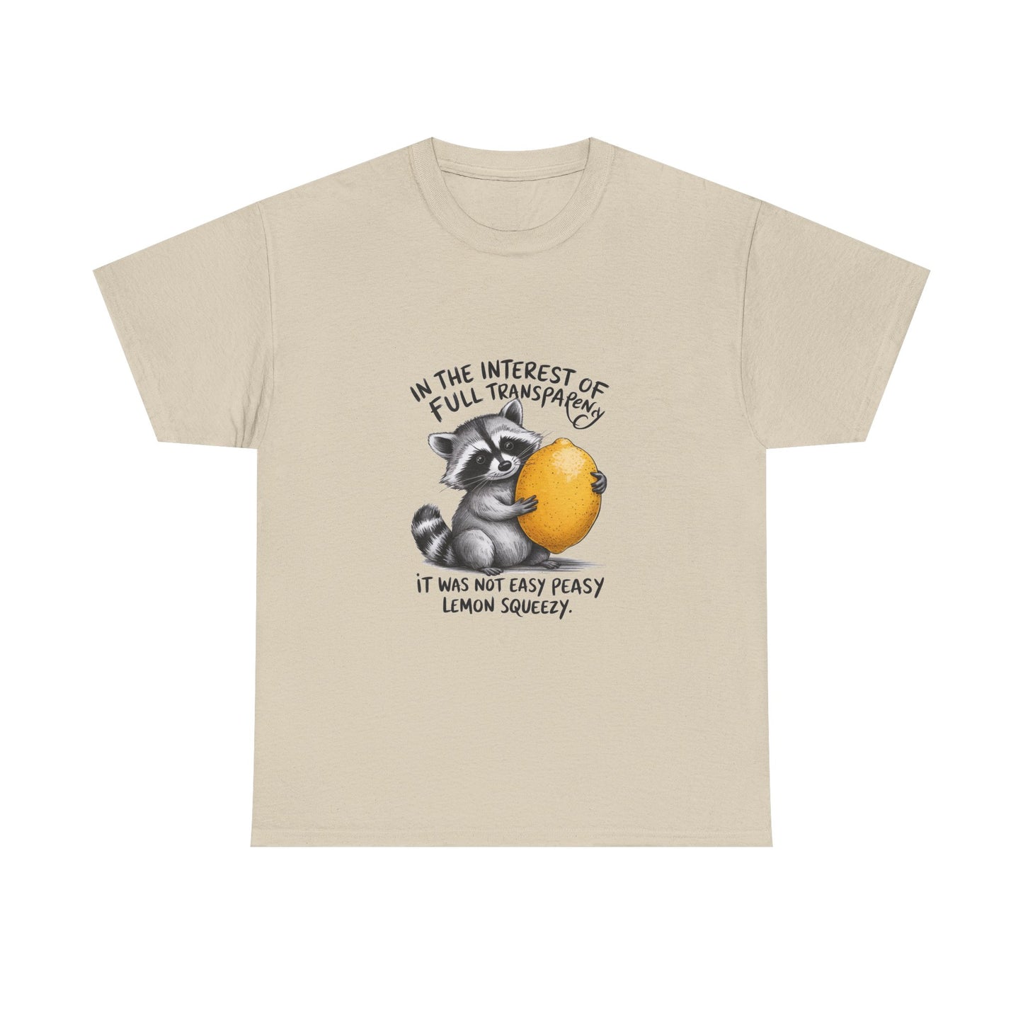 Not EZ Funny Raccoon Tee - Cute Animal Shirt, Great for Everyday Wear, Gifts for Friends, Casual Outfits, Humor Apparel