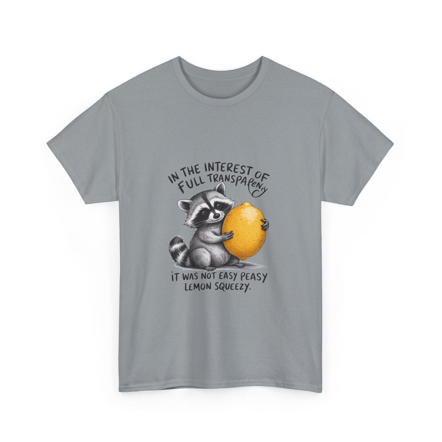 Not EZ Funny Raccoon Tee - Cute Animal Shirt, Great for Everyday Wear, Gifts for Friends, Casual Outfits, Humor Apparel