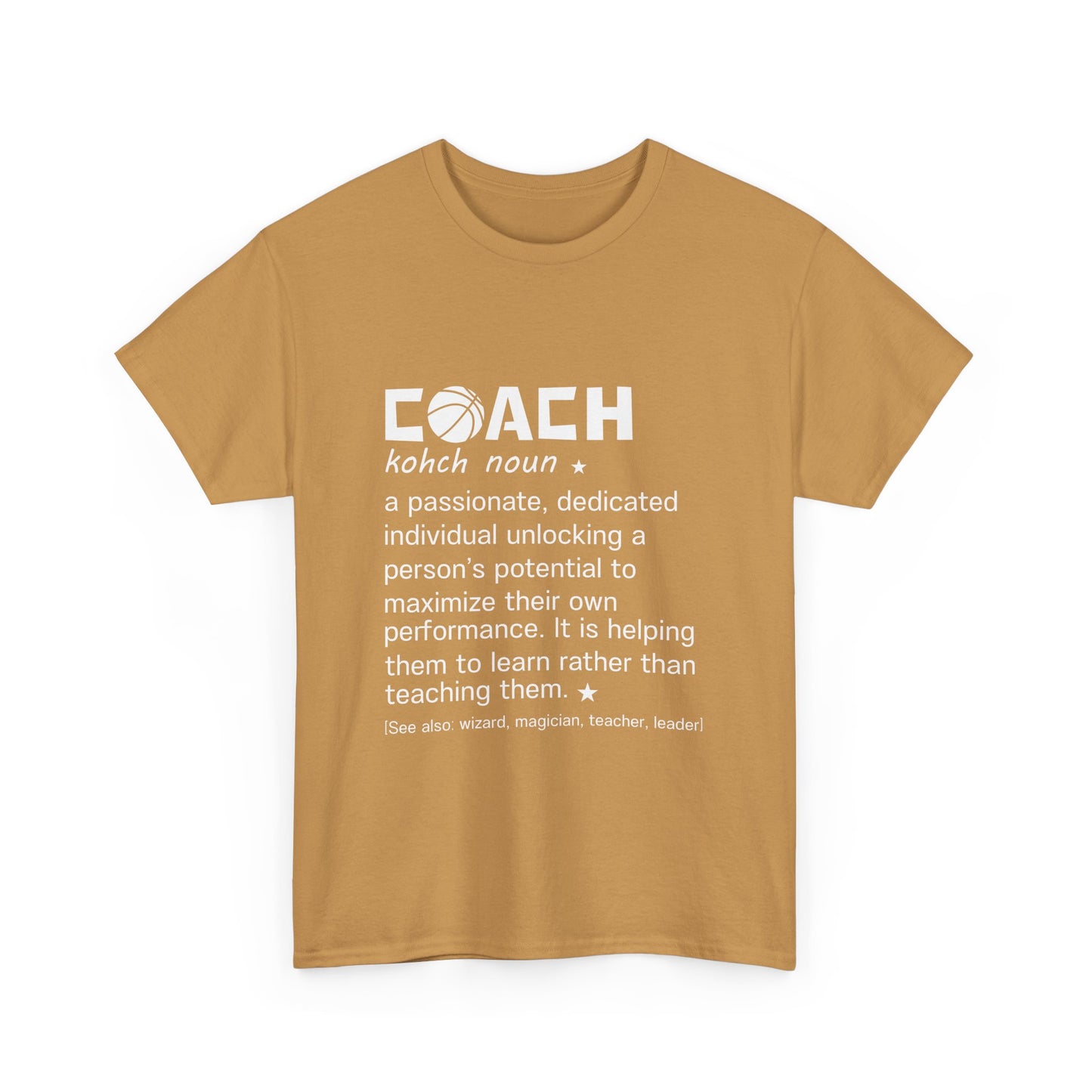 Basketball Coach Definition Unisex Tee