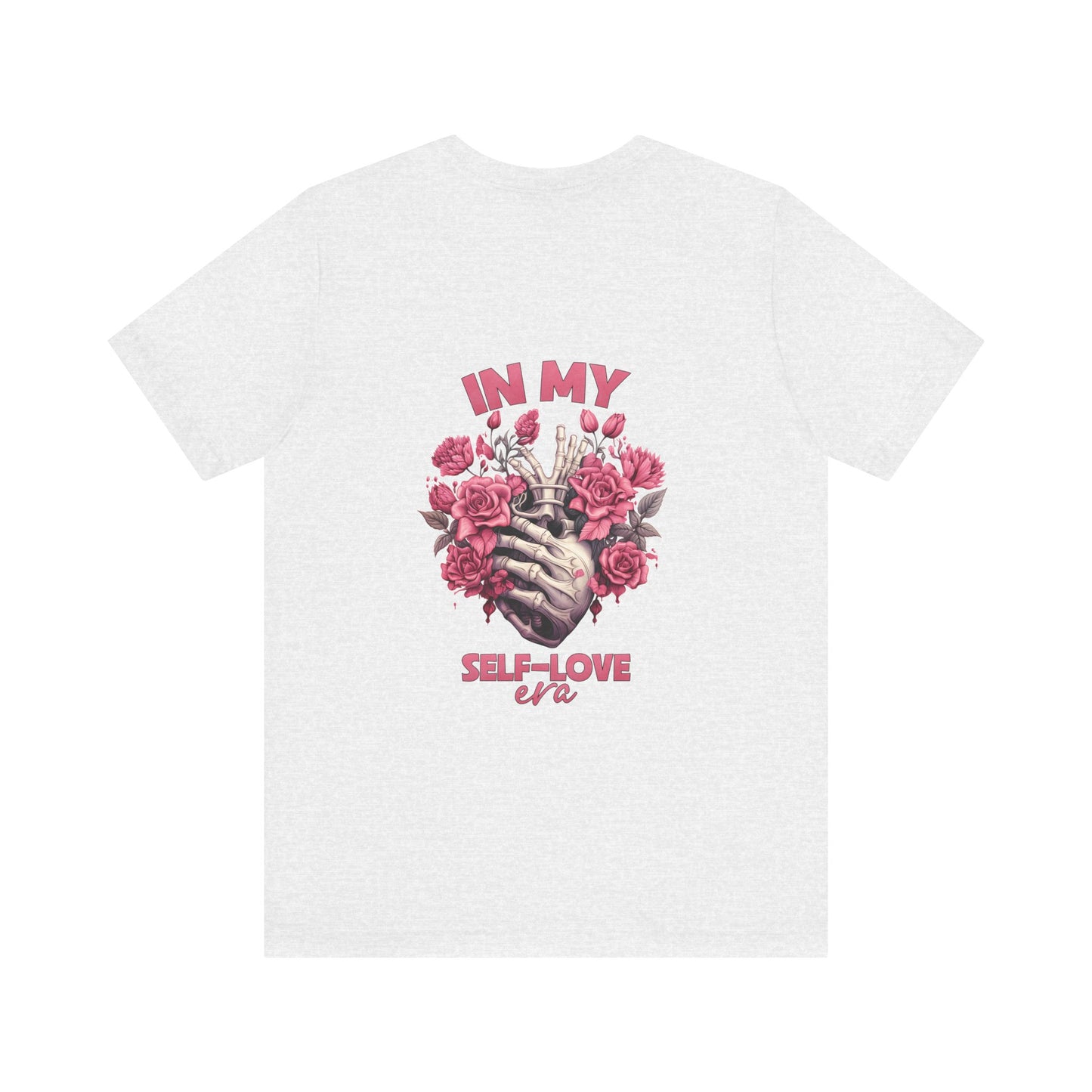 Moody AF front Cherries Self Love skeleton Heart Back