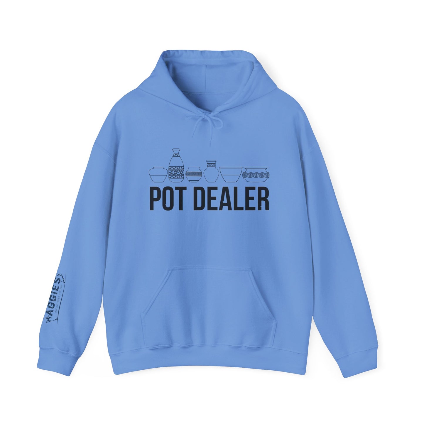 Pot Dealer Hoodie, Ceramic Artist Gift, Funny Pottery Sweatshirt, Clay Lover Present, Art Teacher Pullover, Clay Pot Maker Jacket