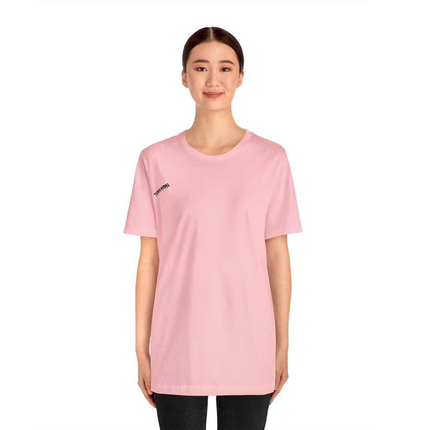 Normal Wear Unisex Jersey Short Sleeve Tee