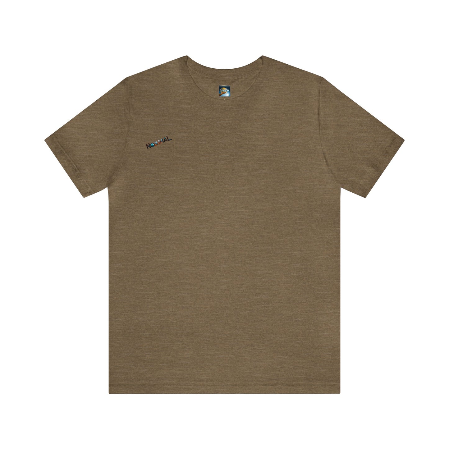 Normal Wear Unisex Jersey Short Sleeve Tee