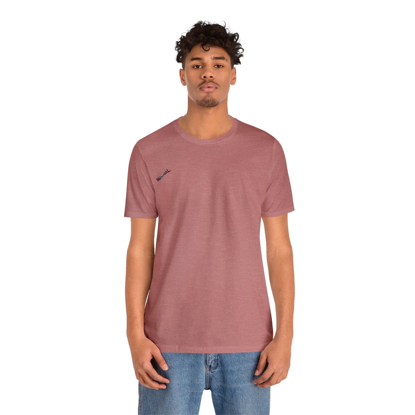 Normal Wear Unisex Jersey Short Sleeve Tee