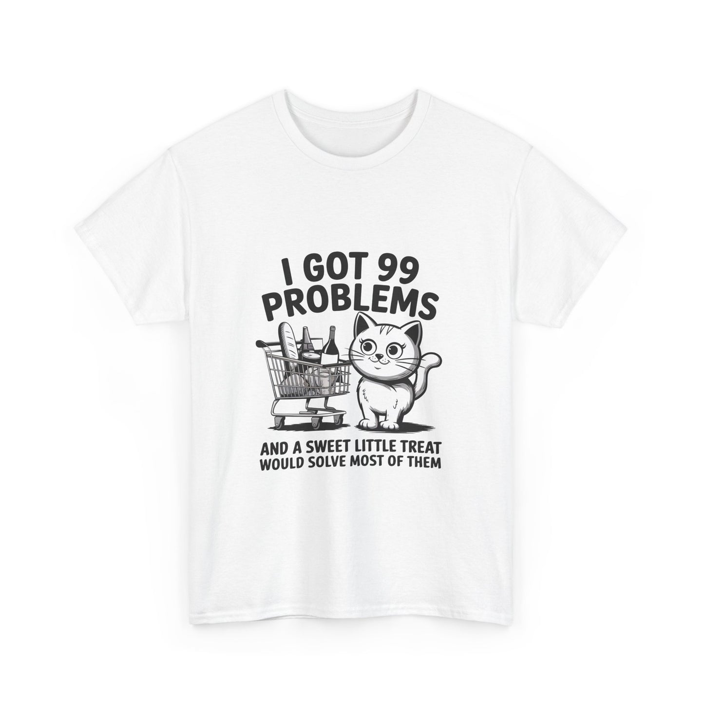 Funny Cat Lover Tee, "I Got 99 Problems" Shirt, Cute Pet Gift, Animal Lover T-Shirt, Ideal for Birthdays, Holidays