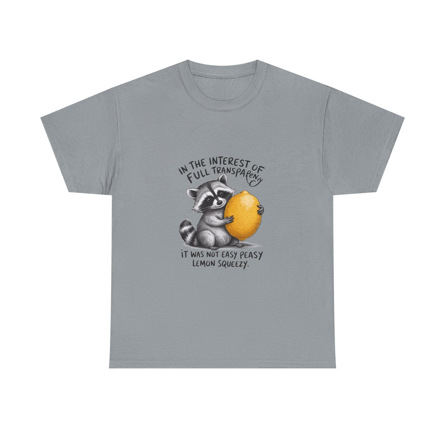 Not EZ Funny Raccoon Tee - Cute Animal Shirt, Great for Everyday Wear, Gifts for Friends, Casual Outfits, Humor Apparel
