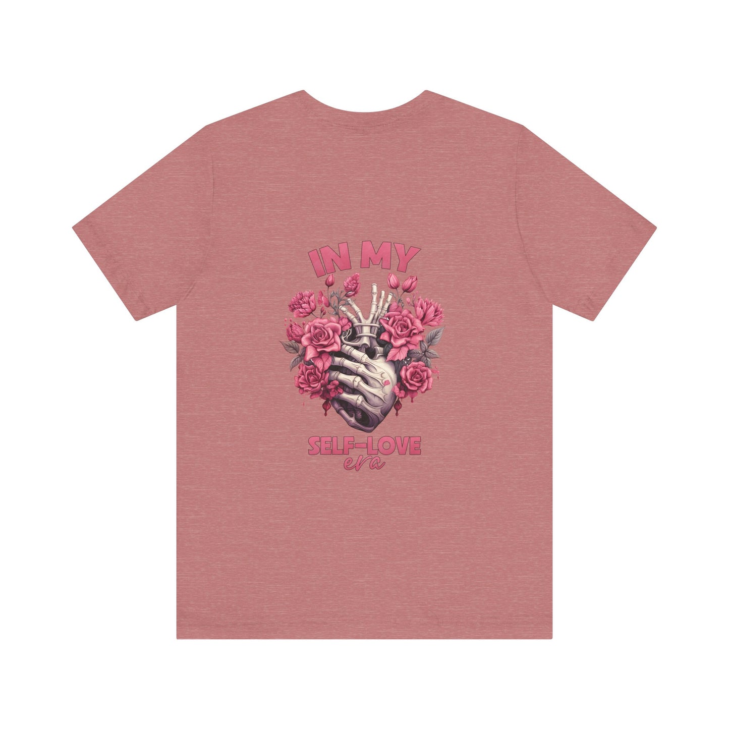 Moody AF front Cherries Self Love skeleton Heart Back