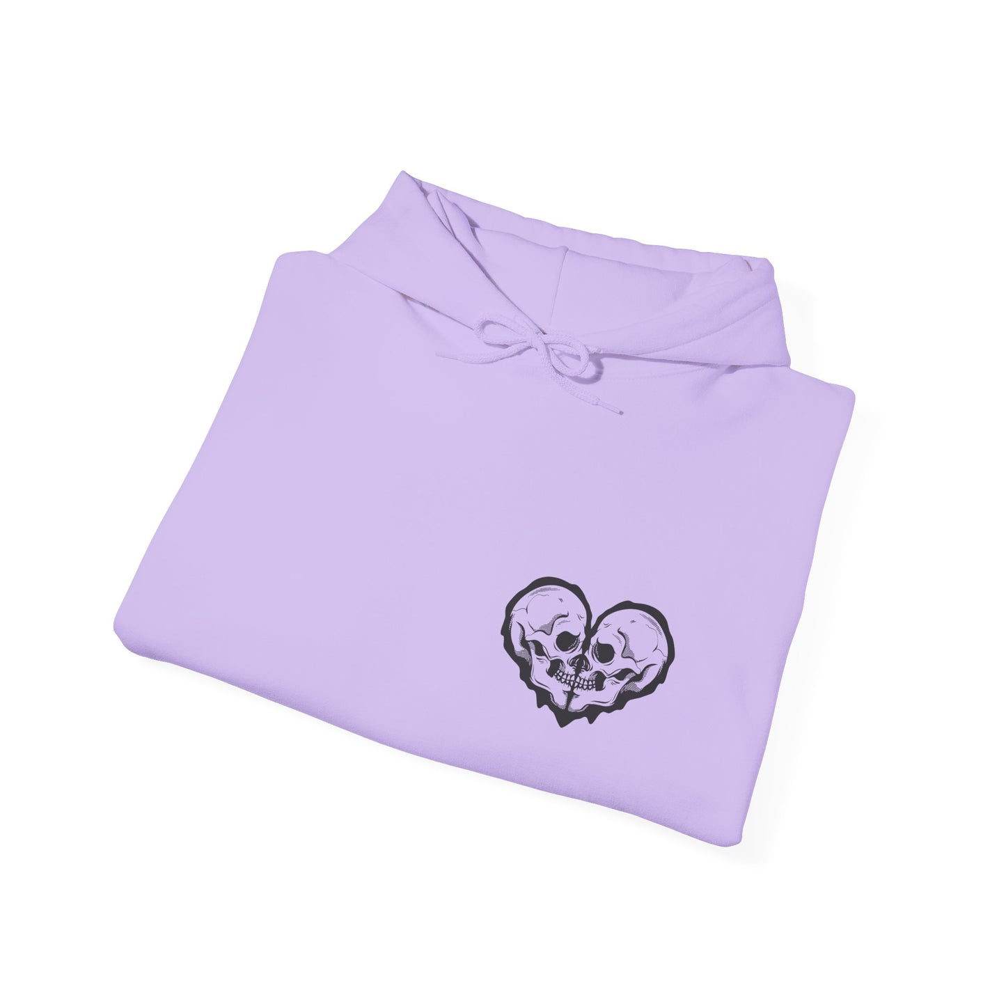 Skeleton Heart Hoodie - if i had feelings they'd be for you