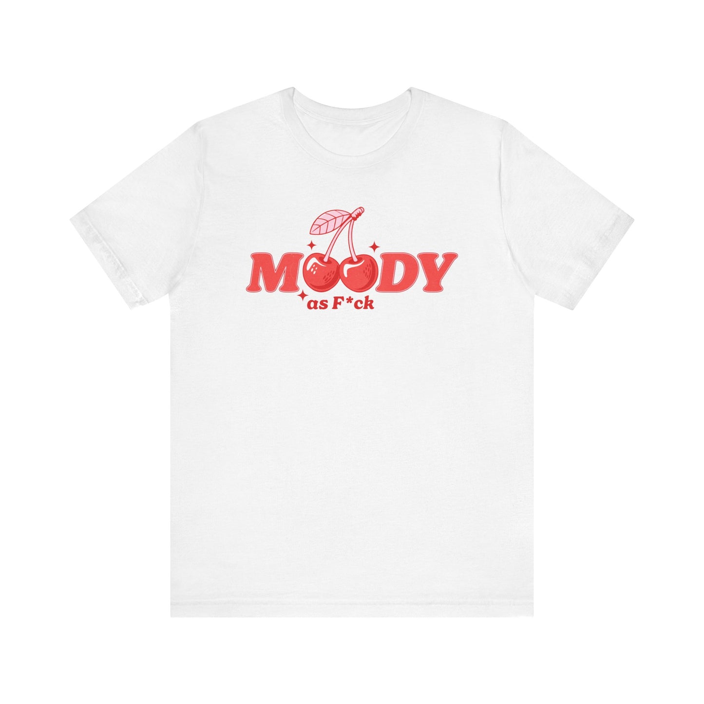 Moody AF front Cherries Self Love skeleton Heart Back