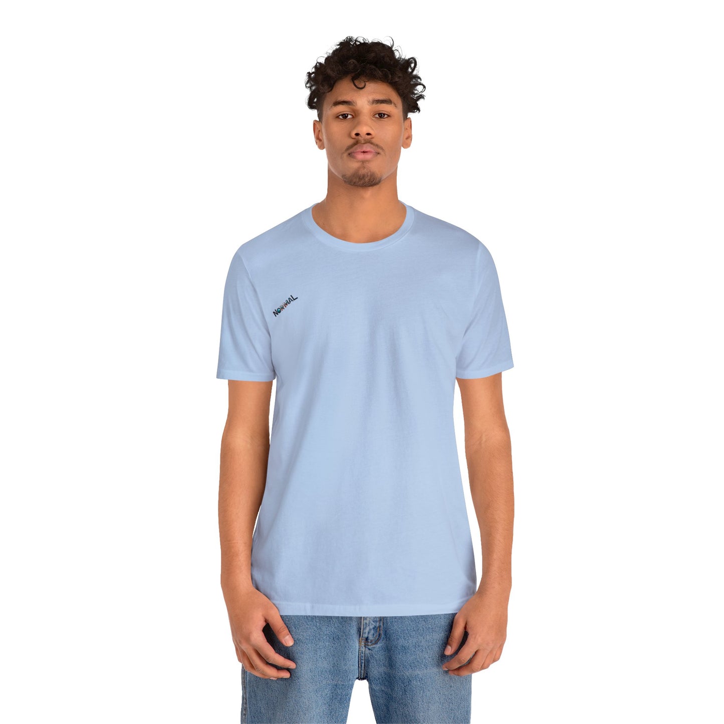 Normal Wear Unisex Jersey Short Sleeve Tee