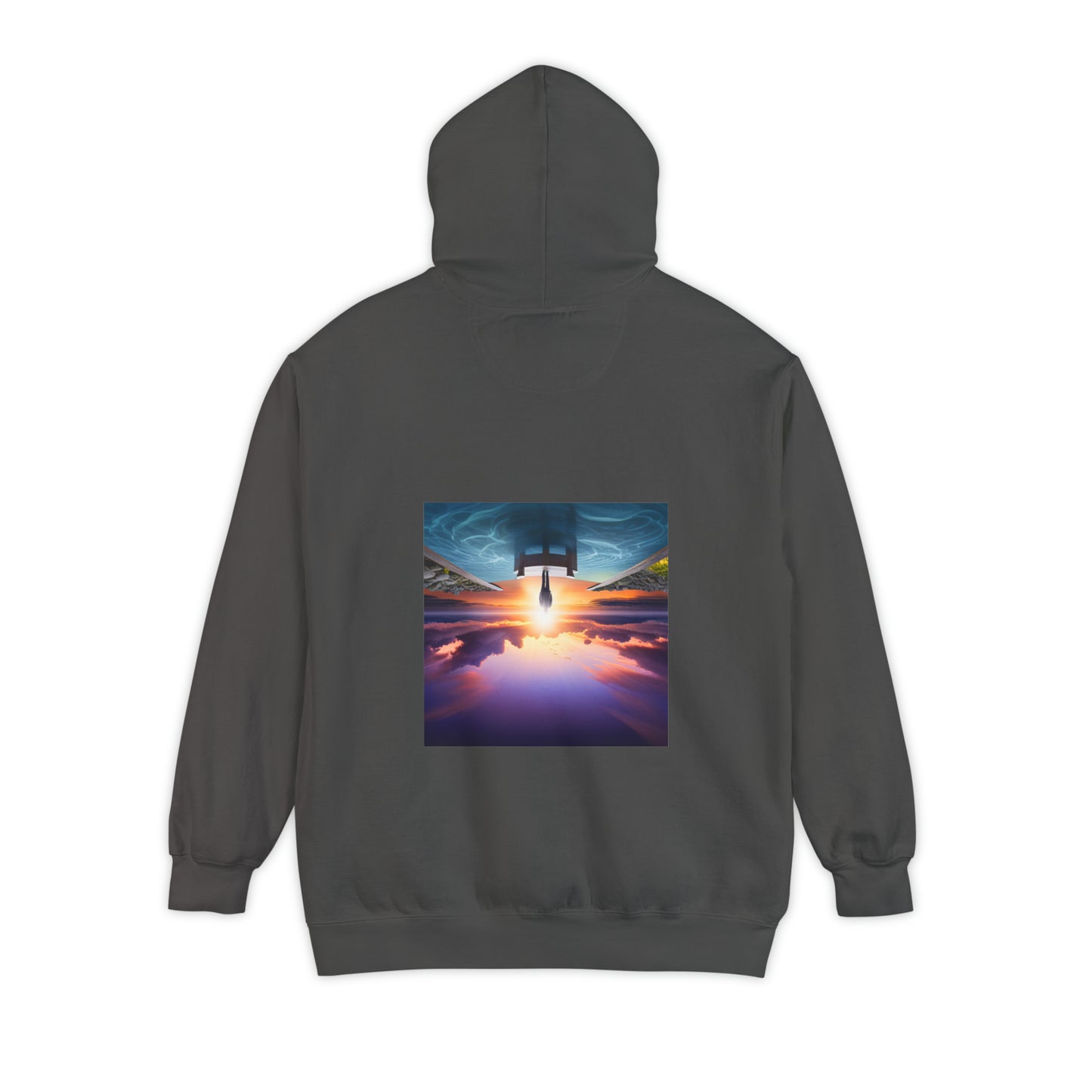Normal Wear Unisex Garment-Dyed Hoodie