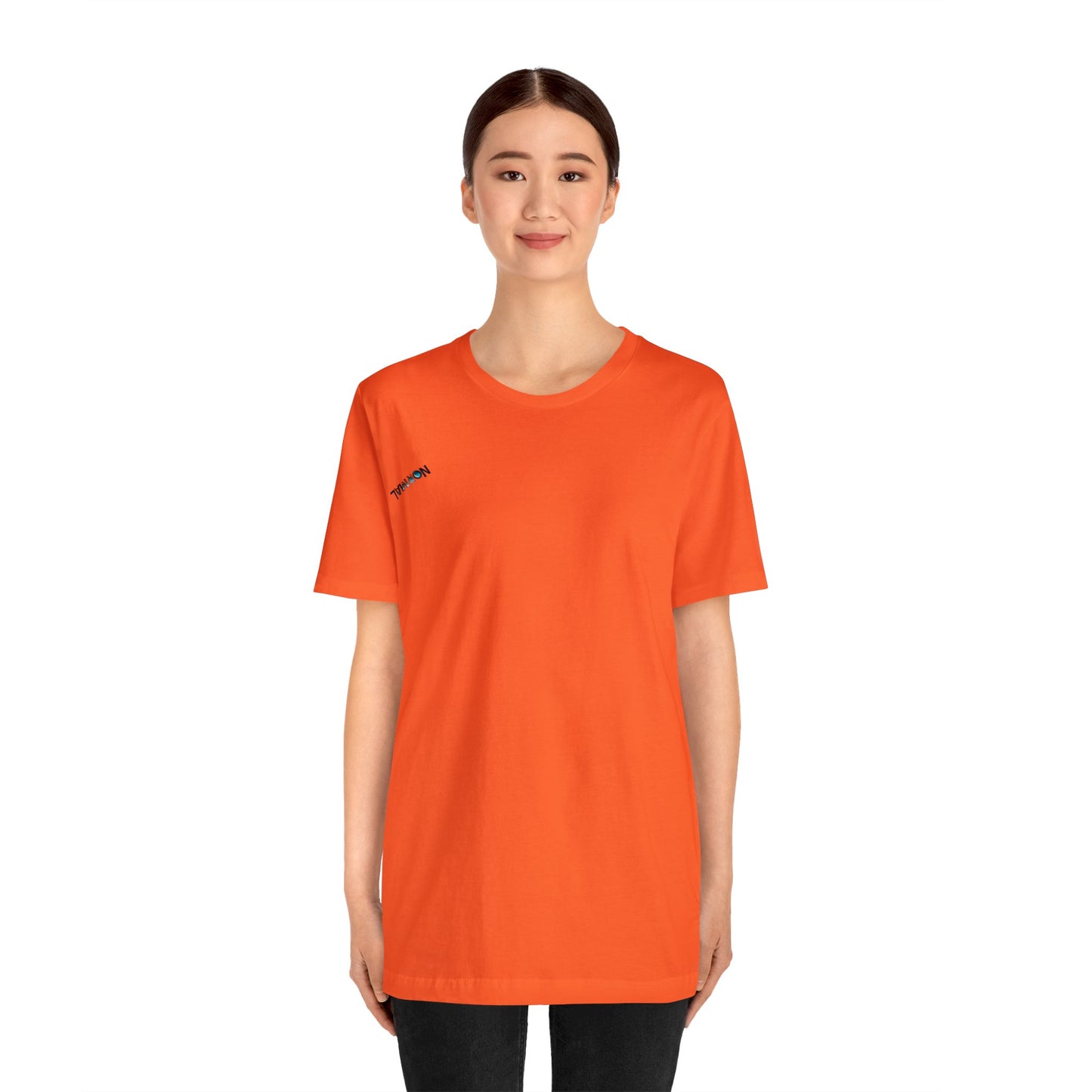 Normal Wear Unisex Jersey Short Sleeve Tee