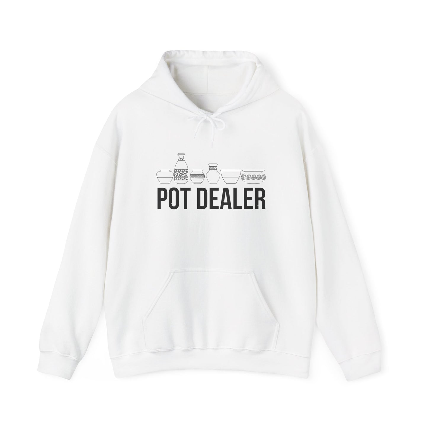 Pot Dealer Hoodie, Ceramic Artist Gift, Funny Pottery Sweatshirt, Clay Lover Present, Art Teacher Pullover, Clay Pot Maker Jacket