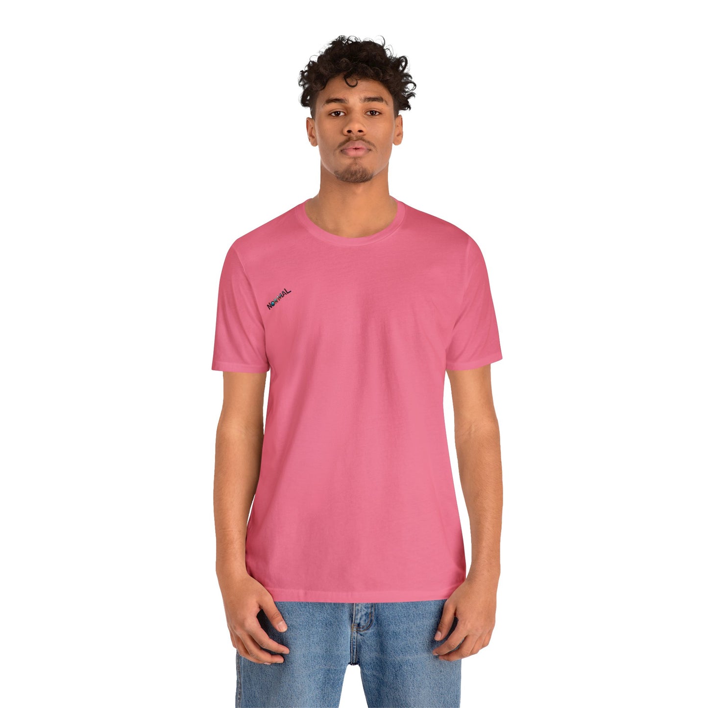 Normal Wear Unisex Jersey Short Sleeve Tee