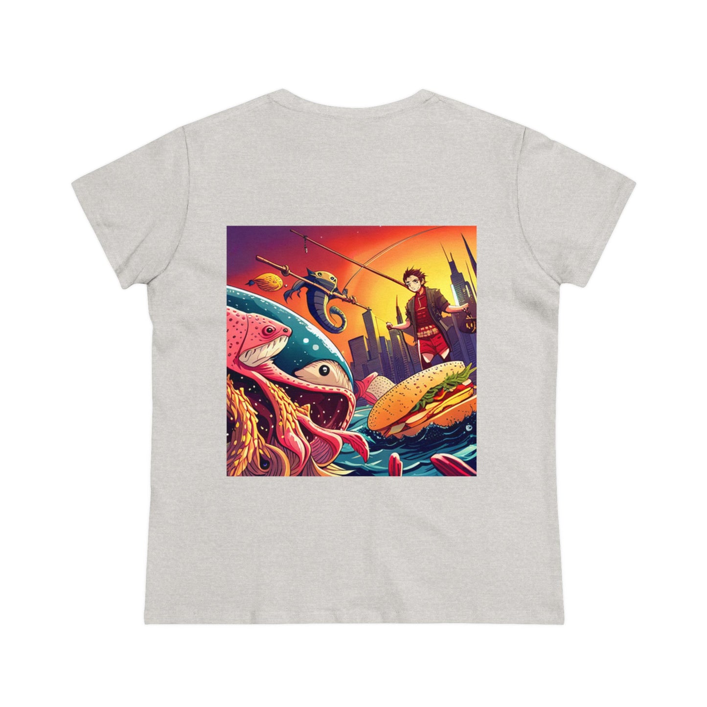 Normal Wear Women's Midweight Cotton Tee