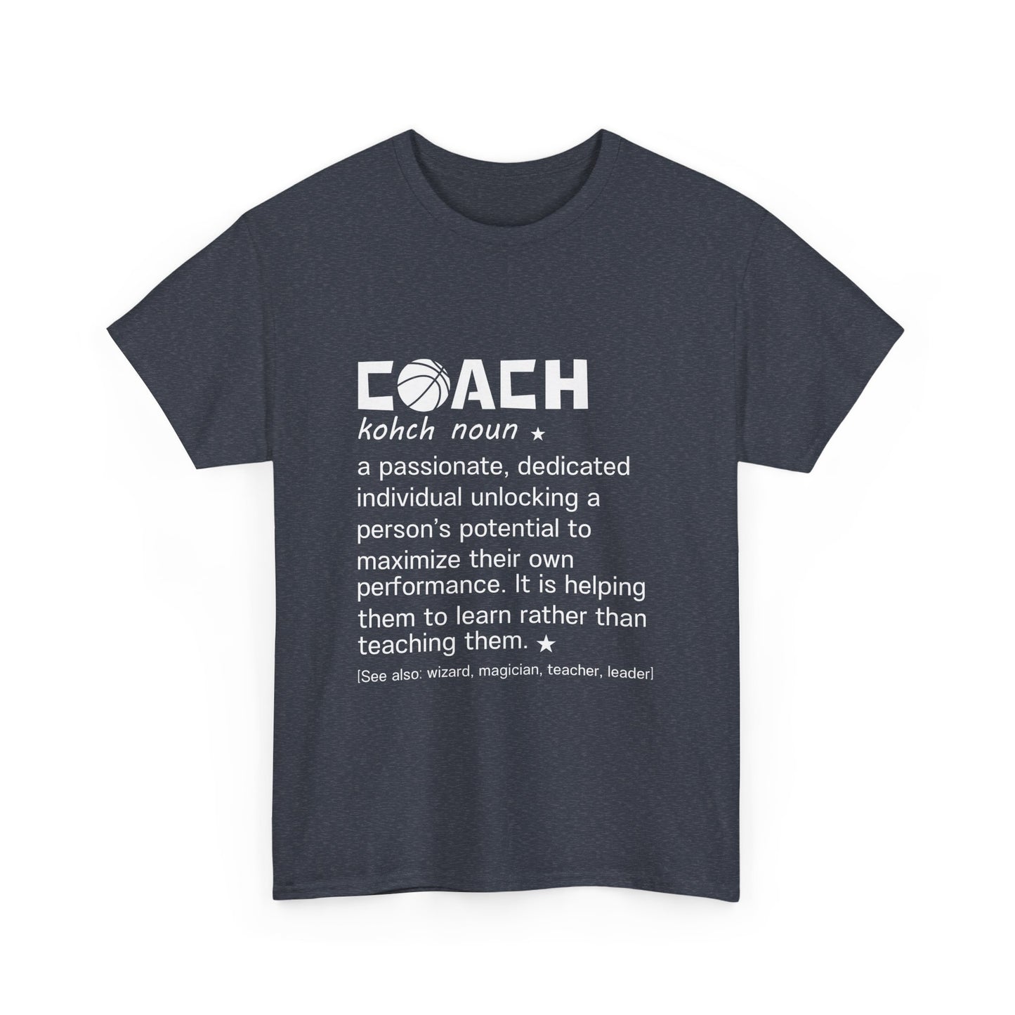Basketball Coach Definition Unisex Tee