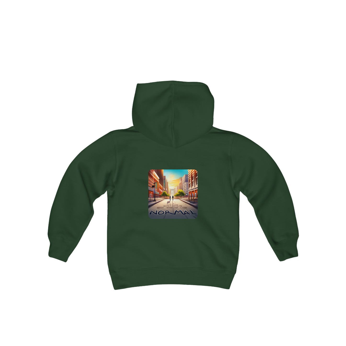 Normal Wear Youth Heavy Blend Hooded Sweatshirt