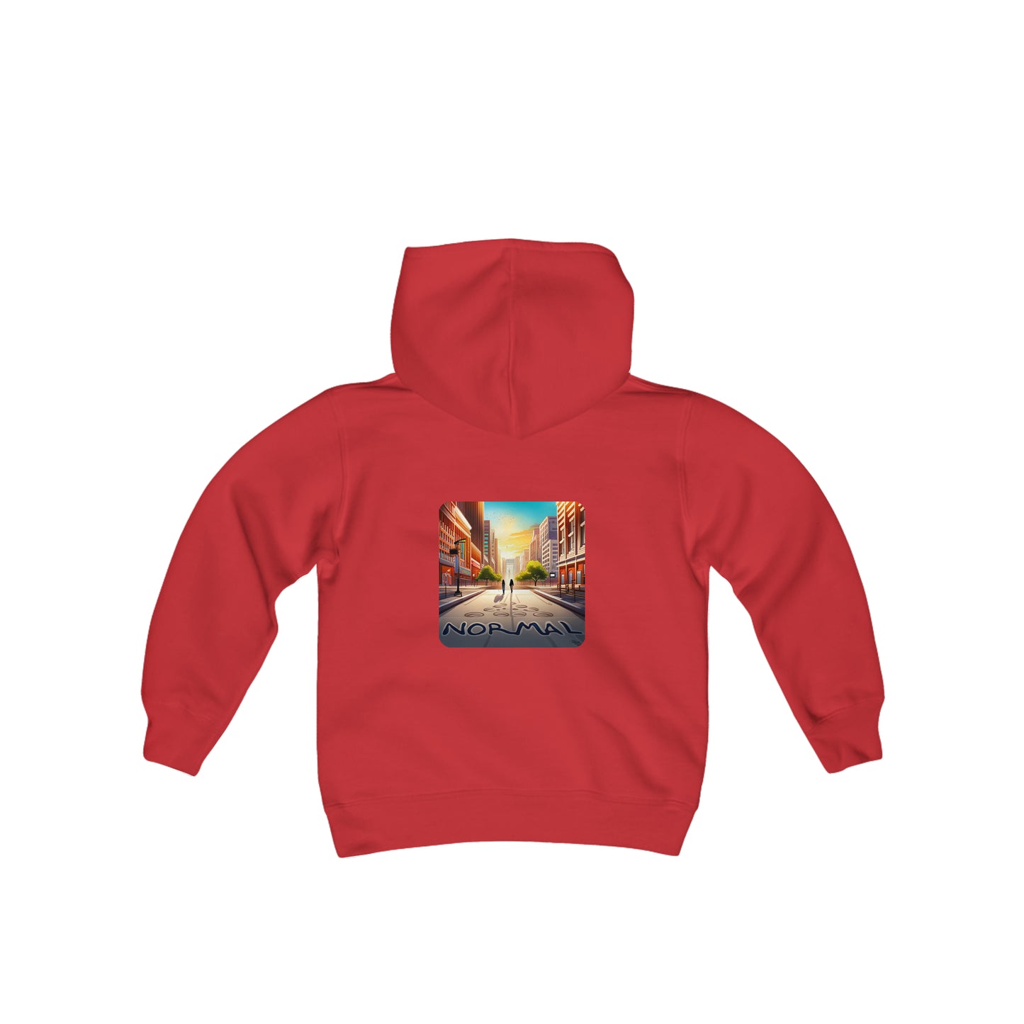 Normal Wear Youth Heavy Blend Hooded Sweatshirt