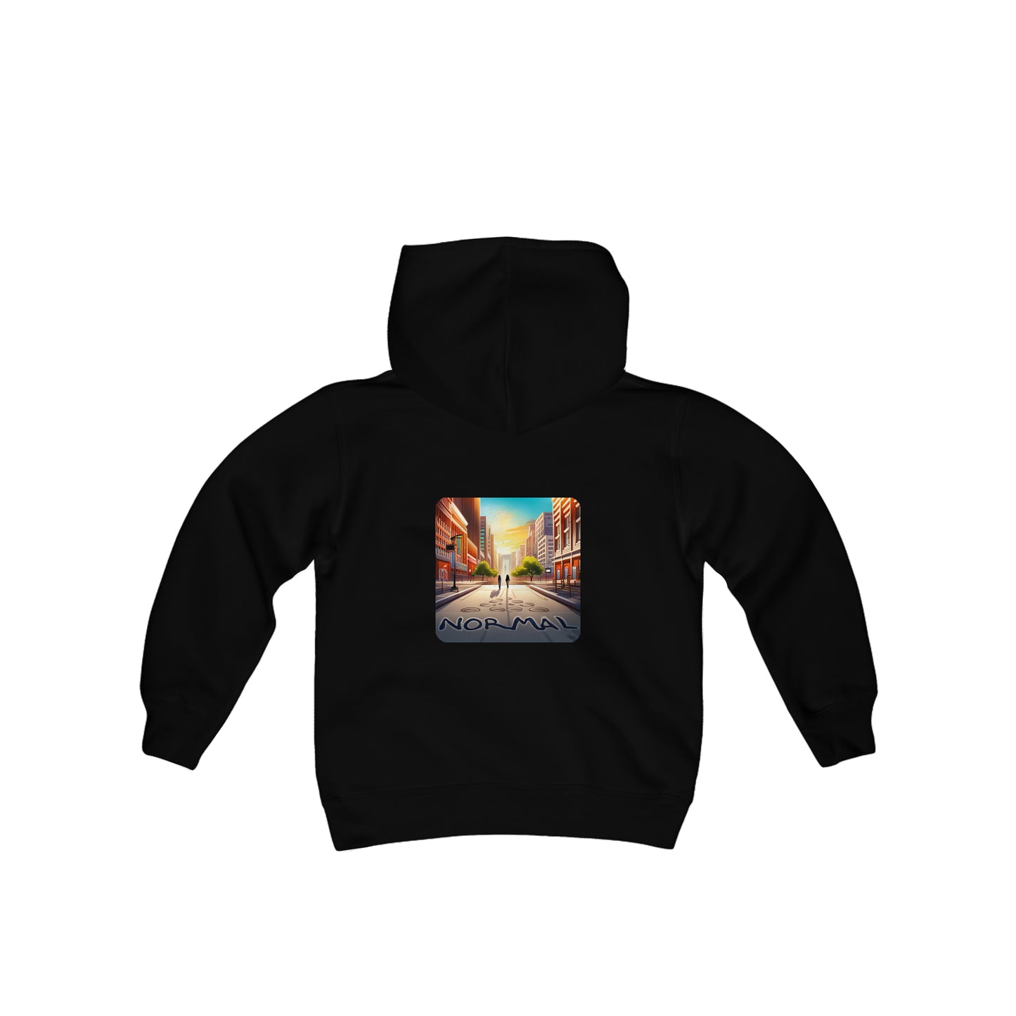 Normal Wear Youth Heavy Blend Hooded Sweatshirt