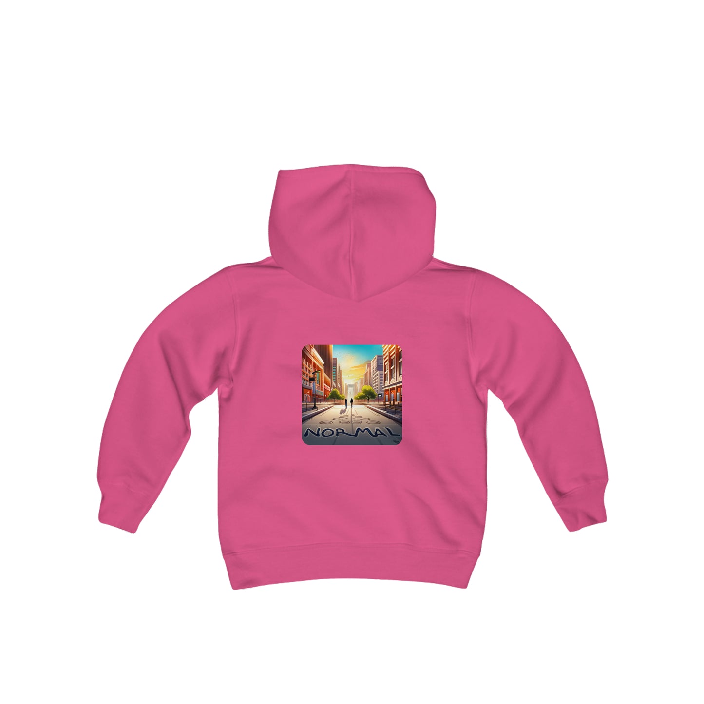 Normal Wear Youth Heavy Blend Hooded Sweatshirt