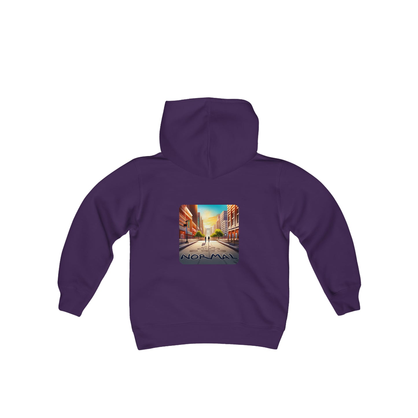 Normal Wear Youth Heavy Blend Hooded Sweatshirt