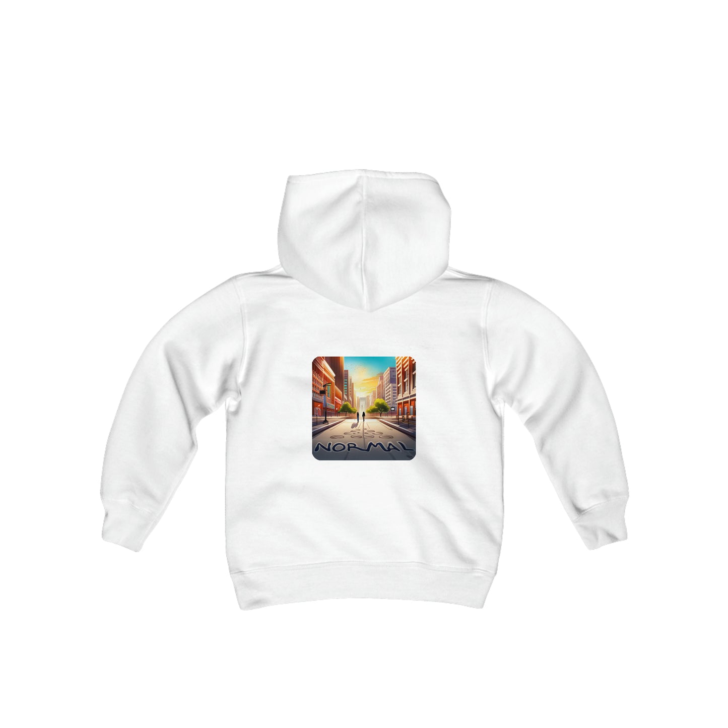 Normal Wear Youth Heavy Blend Hooded Sweatshirt