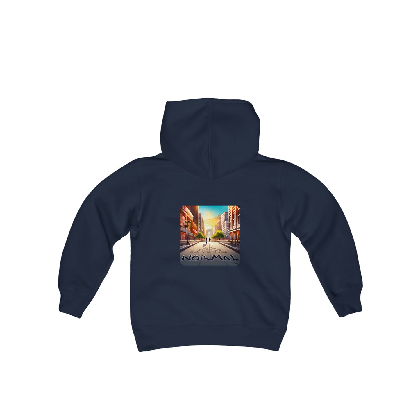 Normal Wear Youth Heavy Blend Hooded Sweatshirt