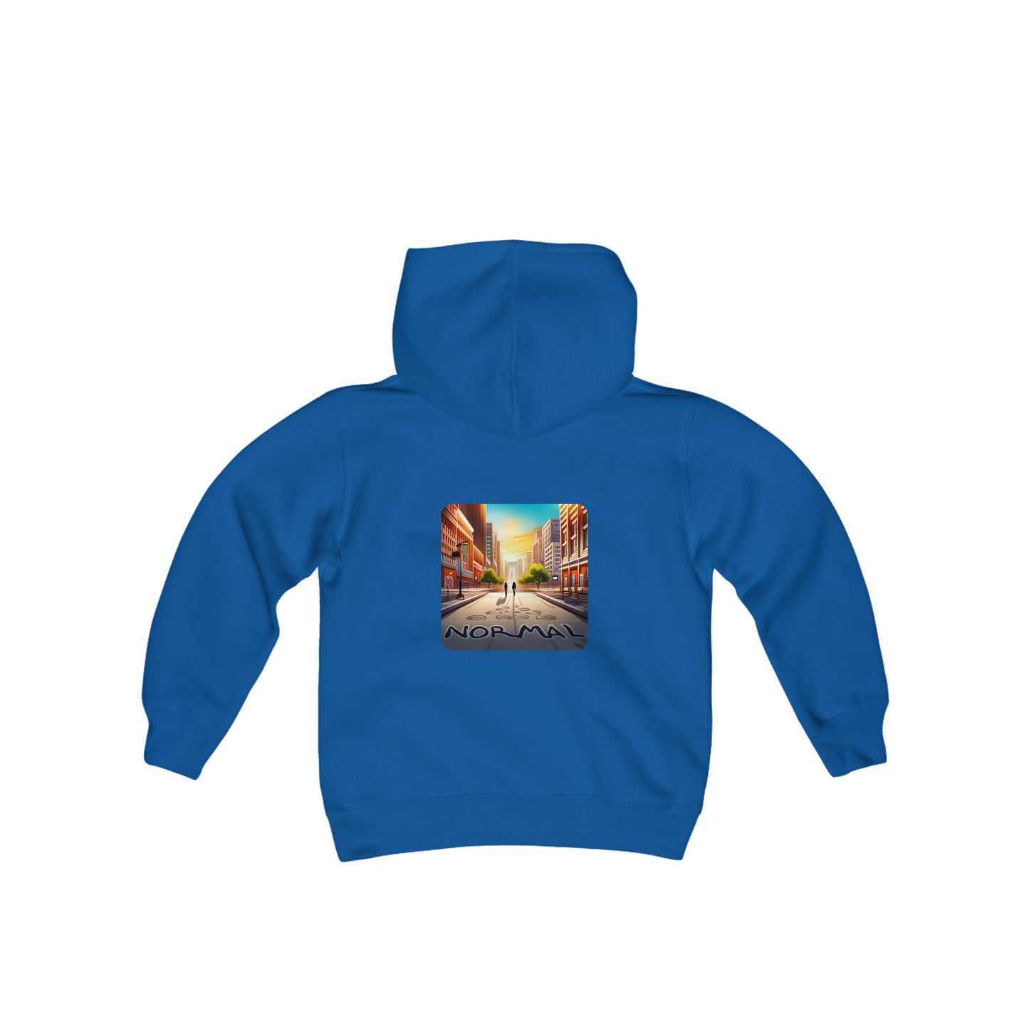 Normal Wear Youth Heavy Blend Hooded Sweatshirt